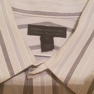 Express Shirts - Express French Cuff Button Up Dress Shirt Express Shirts - Express French Cuff Button Up Dress Shirt